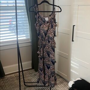 Misa Los Angeles Paisley Maxi dress